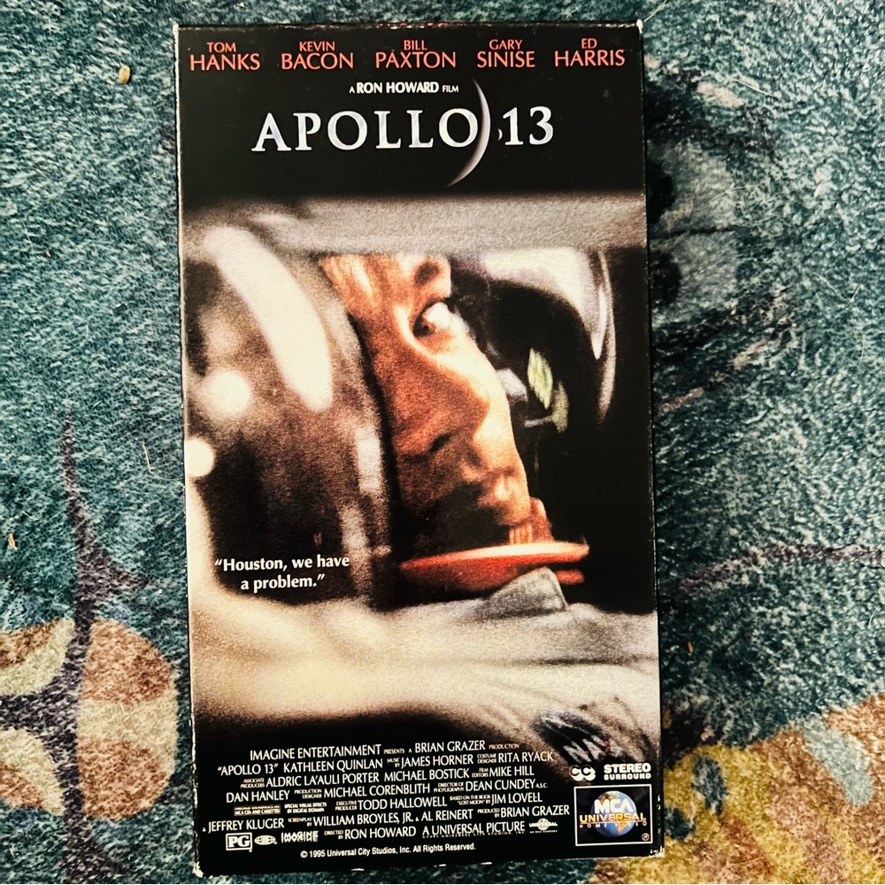 Apollo 13 Movie VHS
